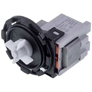 Помпа (насос) для пральної машини YPW1004 Drain Pump 40 Вт P25-1E (контакти роздільні ззаду; на 8 засувок)