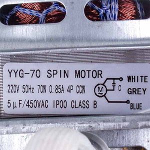 Spin motor for washing machine YYG-70 (shaft d10 L40mm)