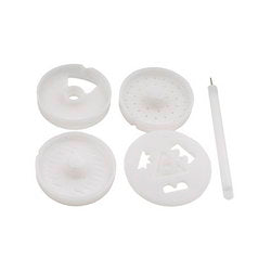 Набір насадок (3шт) для м&aposясорубки Zelmer \ Bosch NR5 86.2720 10006112 (12001096)