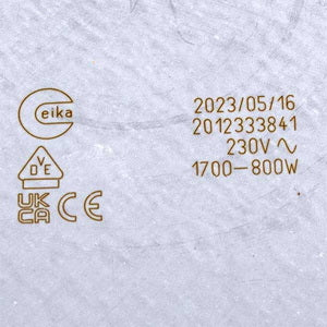 Burner for ceramic surface Gorenje 1700/700W 598265