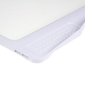 Полиця над ящиком для овочів у холодильник Samsung DA67-01469A 480x365mm (скляна, з обрамленням)