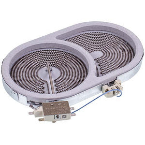 Конфорка для склокерамічної поверхні Electrolux 3740638212 D=140mm (з розш. зоною L=250mm) 2000/1100W