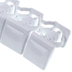 Decorative control buttons (7 pcs) for Zanussi washing machine 4055113726