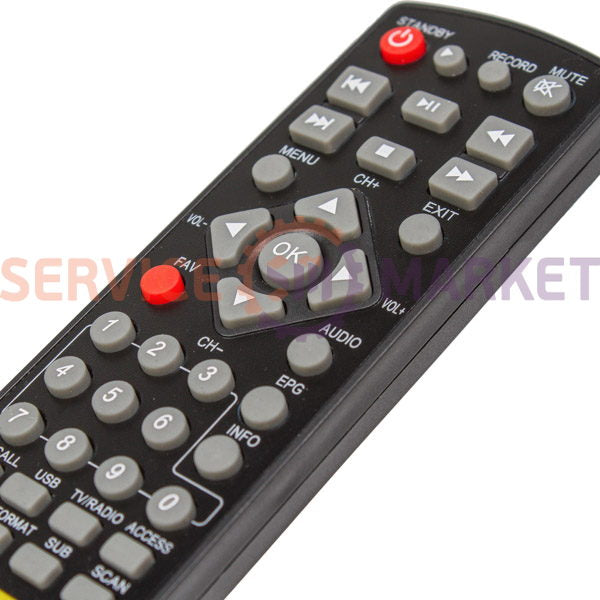 Remote control for DVB-T2 T2020 (HQ) Romsat