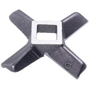 Set of knives for Zelmer grinder 00755469 ZMMA018X (2 pcs.) D=54mm s=9mm Hole=10x10mm NR8