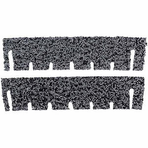 Set of motor filters (2 pcs) DJ63-00599A for Samsung SC6500 vacuum cleaner