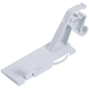 The hinged panel holder (left) for the Electrolux freezer 2231129012