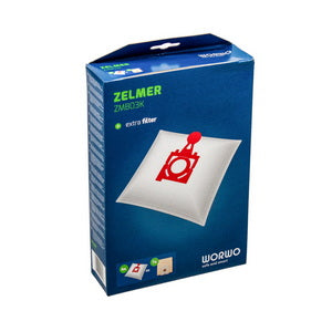 Bags for vacuum cleaners Zelmer\Bosch ZMB03K WORWO (set of 4 bags + microfilter)