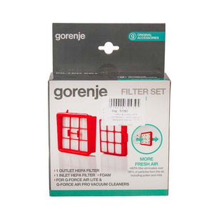 Gorenje a A set of HEPA filters (container + outlet) 732741 vacuum cleaner