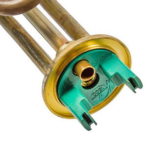 Flanged tank for boiler Ariston 65122210 1500W (copper) L=260mm flange 48mm (for anode M5)