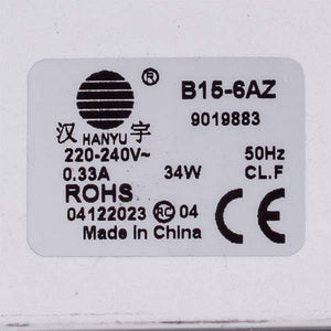 Pump 34W B15-6AZ for Whirlpool washing machine 481281719156