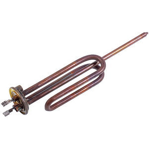 Тен для бойлера 184281 RECO 2000W (мідний, на подовжених ніжках), фланець 48mm (під анод M5)