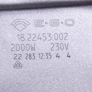 Burner 18.22453.002 for electric stove 2000W (euro block) EGO