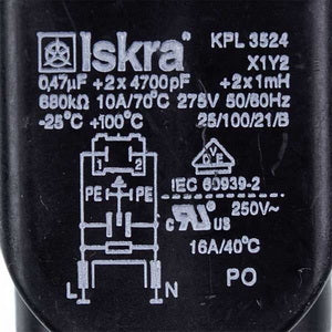 Mains filter for washing machine Hansa 8017534 KPL3524 250V