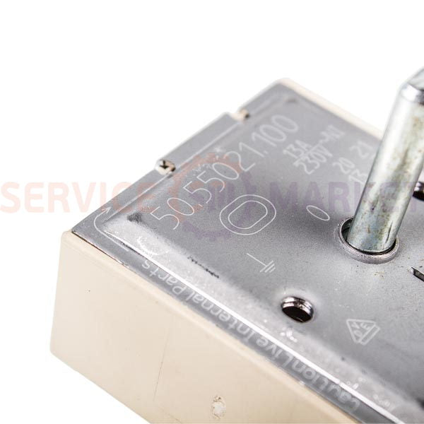 EGO 50.55021.100 C00056412 burner power switch for Indesit electric stove