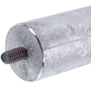 Magnesium anode for Ariston boiler 65103768-01 D=21mm L=110mm, thread M5/M8x8 (adapter)