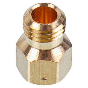 Set of nozzles (6 pcs., butane) burner 50296301000 for Electrolux gas stove