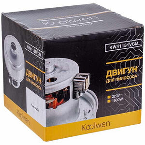 Vacuum cleaner motor KW41181VCM Koolwen 1600W D=134/84mm H=35/108mm (with protrusion)