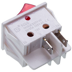Switch KCD2-201N (4C) 16A 250V for oil heater