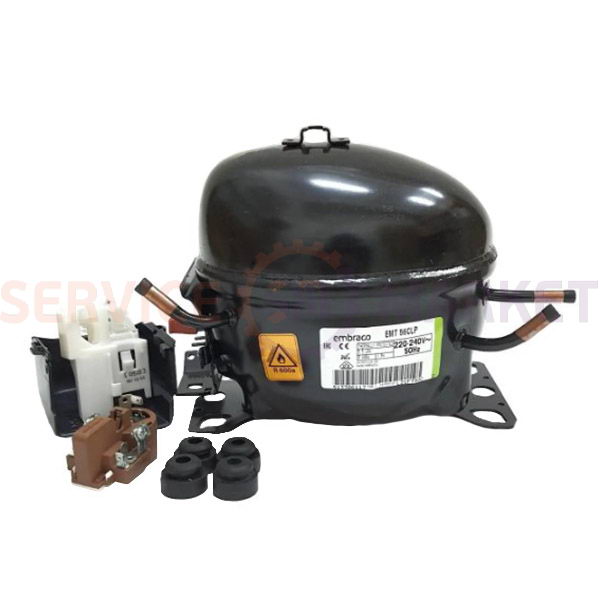 Компрессор для холодил. EMBRACO EMT56CLP 1/6 HP R600a 155W