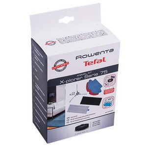 Rowenta side edges of the robot vacuum cleaner A set of HEPA and microfiber filters + brushes Explorer Serie 75 ZR762000
