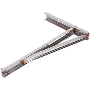 Brackets K2 (2 pcs. P-profile, stainless steel) 330x500mm for installing an air conditioner