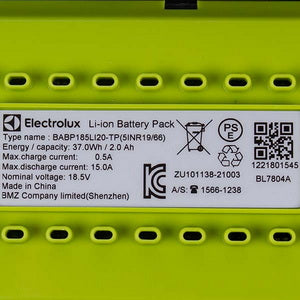 Battery 18.5V Li-Ion for cordless vacuum cleaner Electrolux 140157229026