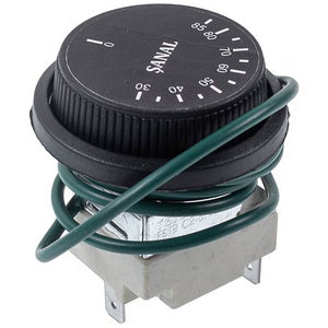 Thermostat with control handle for boiler Sanal 5541912 FSTB 16A L=1000mm 85°С