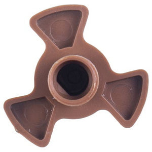 Plate rotation coupler for microwave oven H=29mm brown