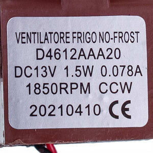 Daewoo refrigerator fan motor 3015916000 D4612AAA20 1.5W 13V