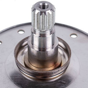 Drum flange (support) for an Electrolux vertical washing machine D shaft=16mm 12 holes x 5.5 (stainless steel, under slot)