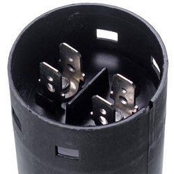 Starting capacitor Robot Coupe 600018 DUCATI 59uF 250V 68.5x36.5mm (4 contacts)