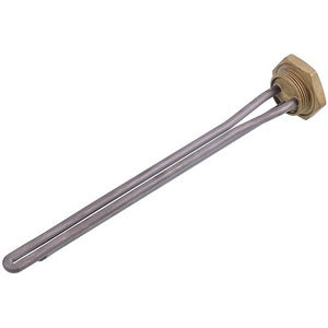 Kawai 500W cast iron battery holder (stainless steel) L=310mm D thread = 1 1/4&apos&apos (left hand thread)