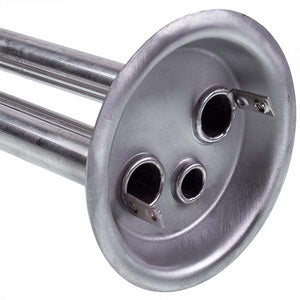 Flange for dry shades for an Electrolux boiler D external = 92mm L of tubes = 370mm (for anode M6)