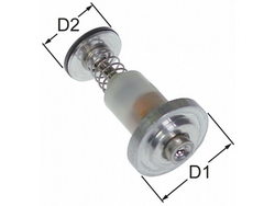 Вставка магнітна для газового клапана Mertik D=19/14mm L=32mm газового обладнання 106221
