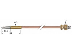 Термоелемент M8x1 термопара для газового обладнання Juno, Palux, Electrolux