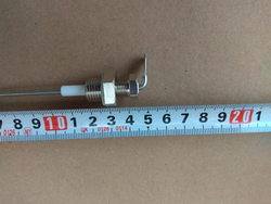 Water level sensor electrode 1/4" L=124/145mm for cavo machine Fiorenzato/Grimac 402457