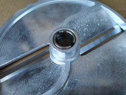 Disc-slicer skimmer 3mm lower attachment D=205mm for sheep cutter Sirman 697503