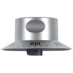 Oven temperature control knob for Gorenje stove 145746 sriblyasty