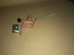 Dry thermostat Campini Ty 95-H for combi steamer Piron, Tecnoeka, Apach max.+318°C