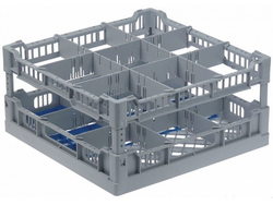 Кассета 396х396мм корзина стаканов, бокалов для стаканомоечной машины Aristarco, Dihr