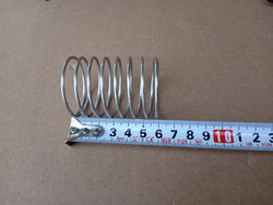 Pressed spring for overflow tube for dishwasher Comenda, Hoonved 450232