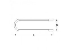 Heater defrost heater for refrigeration Coldline 150W