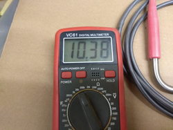 Probe, head, thermocore for shock freezing Zanussi, Electrolux AOCP, AOFP, BCF, RBF series. NTC10kOm