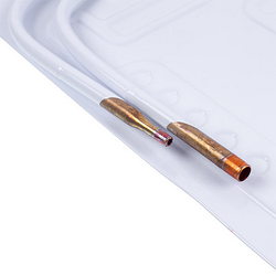 Viper tank (weeping) HR double-pipe bore 400x200mm, L=200/200mm