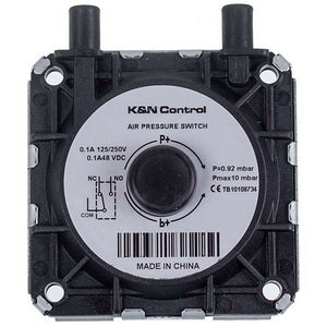 Pressure relay (pressostat) P=0.77/0.92 mbar for gas water heater