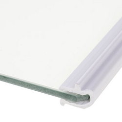 Gorenje two-chamber refrigerator Shelf 889120 300x255mm (framed glass, left compartment)