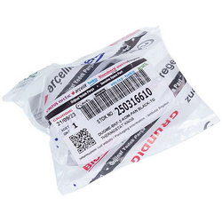 Oven mode control knob for Beko stove 250316610 black