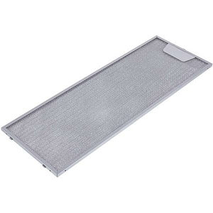 Grease filter for hood (metal) 186x515x8mm (for clips, universal)