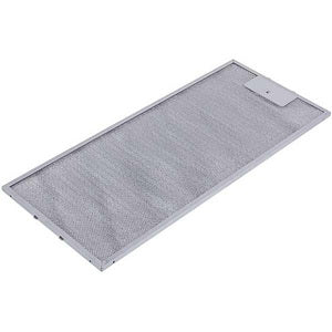 Grease filter for hood (metal) 205x483x8mm (for clips, universal)